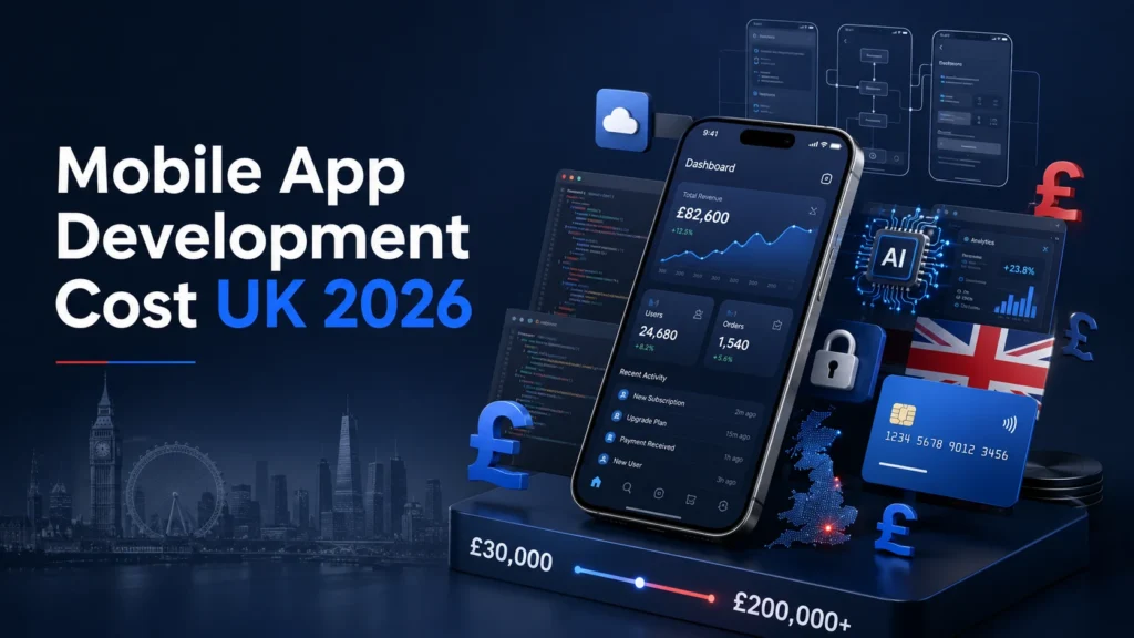 Mobile app development cost UK 2026