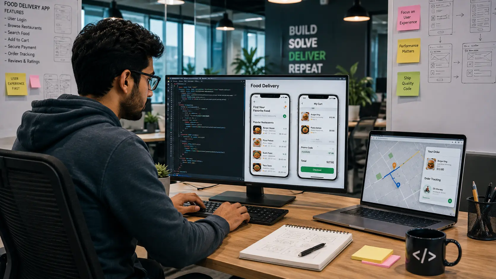 How to Build a Food Delivery App Like Uber Eats in the UK